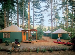 24' Pacific Yurts State Park Camping