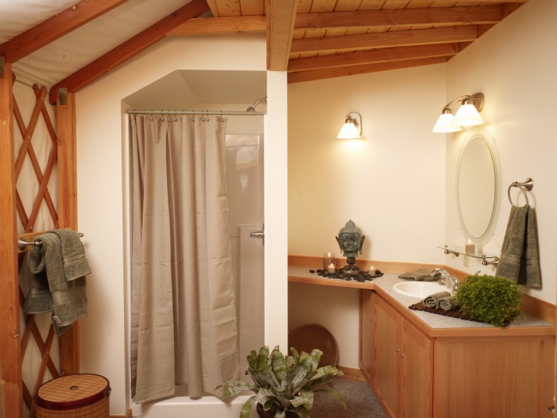 interior_bathroom - Pacific Yurts Interior bathroom