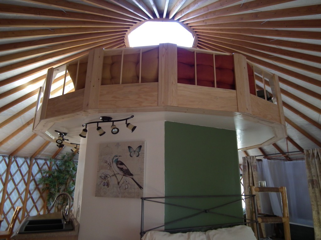 Strawhouse-Resorts-Loft - Pacific Yurts Unique yurt loft
