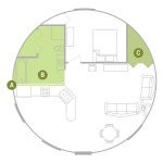 yurt floor plan example